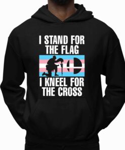 I Stand For The Flag I Kneel For The Cross Shirt 4