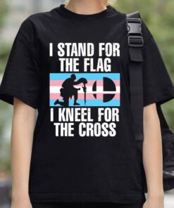 I Stand For The Flag I Kneel For The Cross Shirt 5