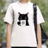Is He Dead Yet Black Cat Shirt