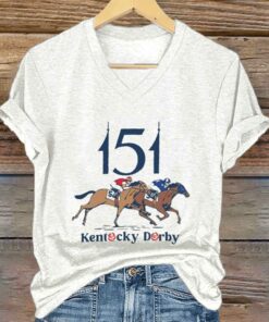 Kentucky Derby The 151st V-Neck T-Shirt