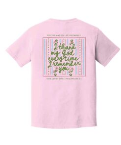 Lennon Kaye Sammons I Thank My God Everytime 2 Remember You Shirt