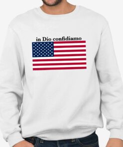 Mayor Adams In Dio Confidiamo America Shirt 4