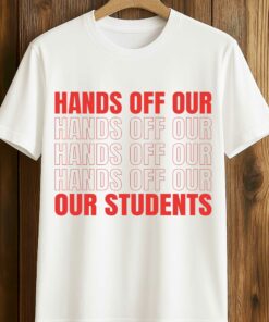 Mohsen Mahdawi Hands Off Our Students Shirt