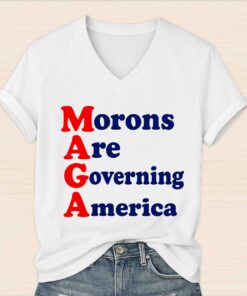 Morons Are Governing America Trump Shirt