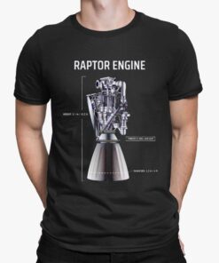Musk Wearing Raptor Engine Shirt
