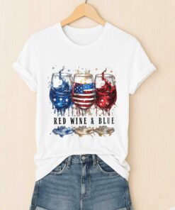 Red Wine And Blue America Shirt 5