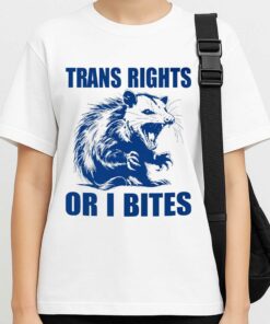 Trans Rights Or I Bites Raccoon Shirt 2 Trans Rights Or I Bites Raccoon Shirt 3