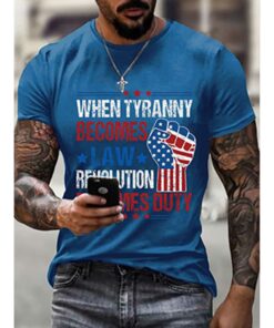 When Tyranny Becomes Law Rebellion Becomes Duty America Shirt 2