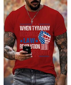 When Tyranny Becomes Law Rebellion Becomes Duty America Shirt 4