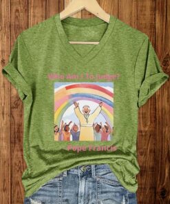 Who Am I To Judg Pope Francis Shirt 5