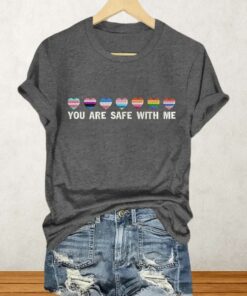 You Are Safe With Me Shirt 5