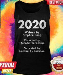 2020 Written By Stephen King Directed By Quentin Tarantino Narrated By Samuel L Jackson Shirt 3