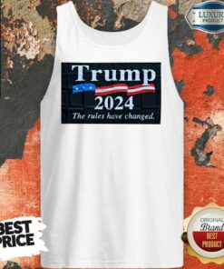 American Flag Trump 2024 Rules Have Changed Shirt