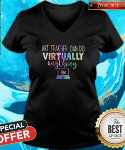 Art Teacher Can Do Virtually Anything Computer Color Shirt