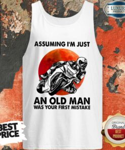 Assuming Im Just An Old Man Moto Shirt 3