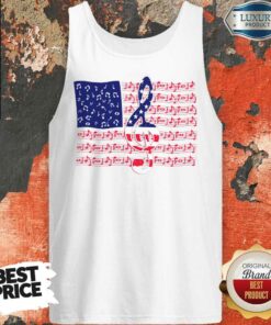 Awesome American Flag Music Shirt 5