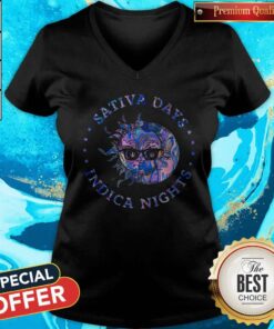 Awesome Sativa Day Indica Nights Shirt 3