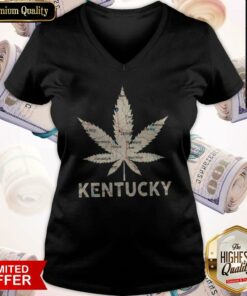 Awesome Weed Kentucky To Map Shirt 3