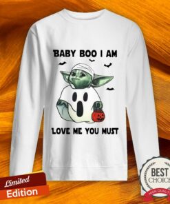 Baby Yoda Baby Boo I Am Love Me You Must Halloween Shirt 4