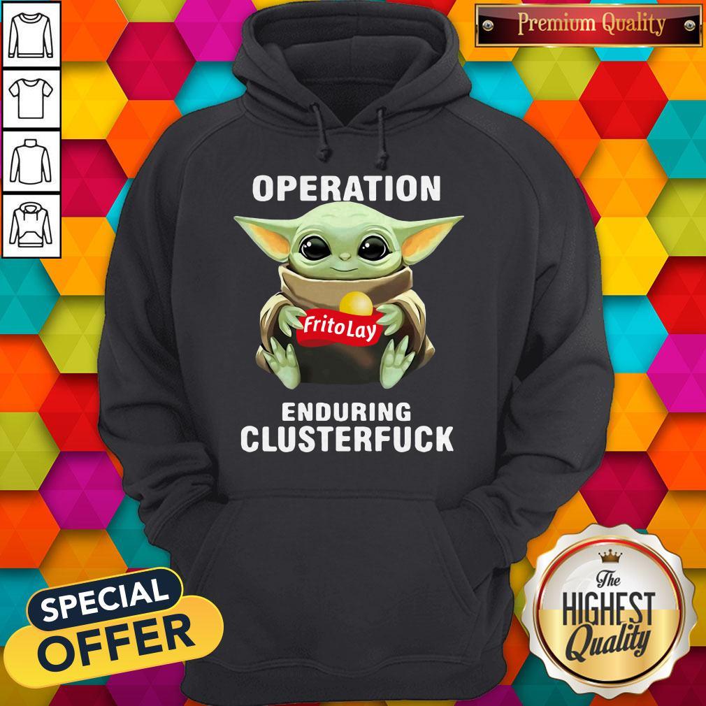 Baby Yoda Hug Frito Lay Operation Enduring Clusterfuck Shirt Baby Yoda Hug Frito Lay Operation Enduring Clusterfuck Shirt