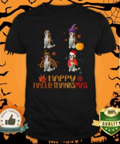 Beagle Happy Hallothanksmas Shirt Beagle Happy Hallothanksmas Shirt