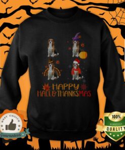 Beagle Happy Hallothanksmas Shirt