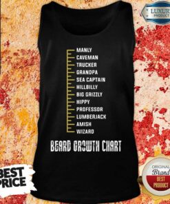 Beard Growth Chart Shirt 3
