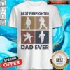 Best Firefighter Dad Ever Vintage Shirt