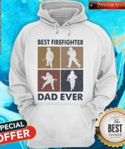 Best Firefighter Dad Ever Vintage Shirt 4