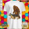 Bigfoot Dog Walk German Shepherd Shirt