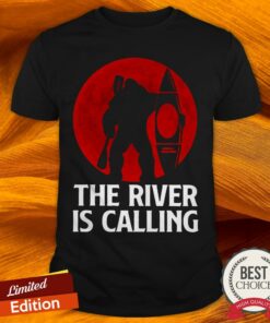 Bigfoot The River Is Calling Halloween Shirt Bigfoot The River Is Calling Halloween Shirt