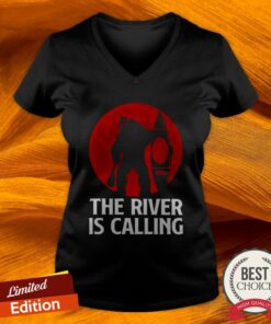 Bigfoot The River Is Calling Halloween Shirt 5