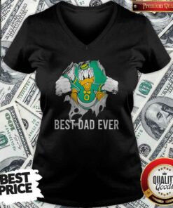 Blood Inside Me Oregon Ducks Football Best Dad Ever Shirt 4