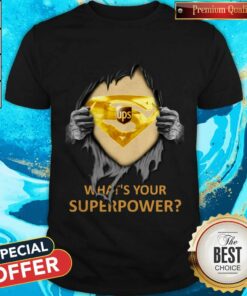 Blood Inside Me UPS What’s Your Superpower Shirt Blood Inside Me UPS What’s Your Superpower Shirt
