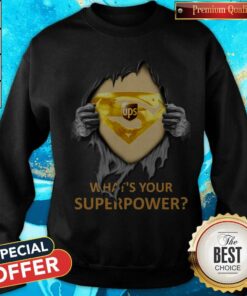 Blood Inside Me UPS What's Your Superpower Shirt 4