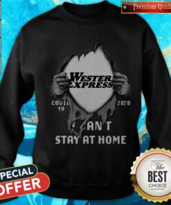 Blood Inside Me Western Express Covid 19 2020 I Can't Stay At Home Shirt 5