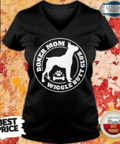 Boxer Mom Wiggle Butt Club Shirt 5