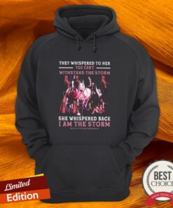 Breast Cancer Horse I Am The Storm Shirt 4