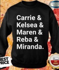 Carrie Kelsea Maren Reba Miranda Shirt 5