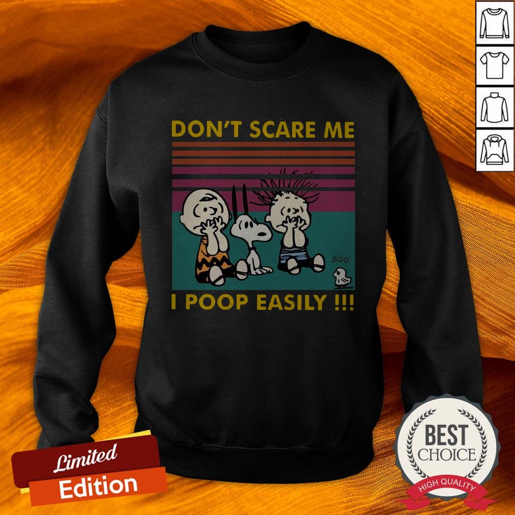 Charlie Brown Snoopy Pig-pen Omg Boo Ghost Dont Scare Me I Poop Easily Vintage Shirt Charlie Brown Snoopy Pig-pen Omg Boo Ghost Dont Scare Me I Poop Easily Vintage Shirt