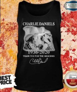 Charlie Daniels 1936 2020 Thank You For The Memories Signature Shirt 4