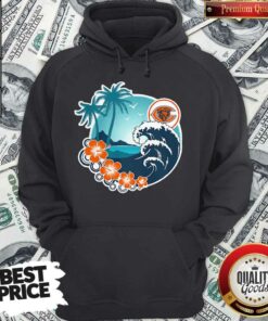 Chicago Bears Holiday Beach Flowers Shirt 3
