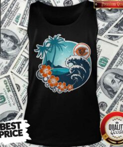 Chicago Bears Holiday Beach Flowers Shirt 4