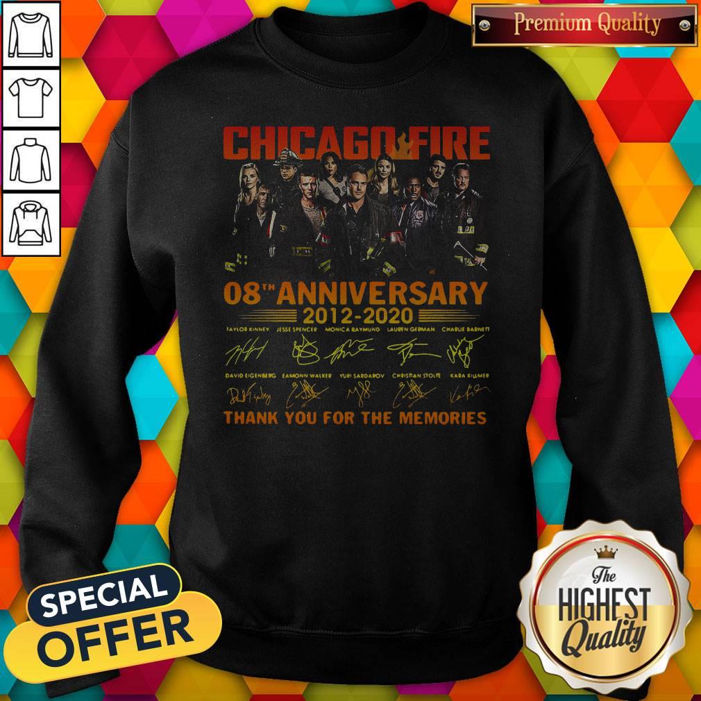 Chicago Fire 08th Anniversary 2012 2020 Thank You For The Memories Signatures Shirt Chicago Fire 08th Anniversary 2012 2020 Thank You For The Memories Signatures Shirt