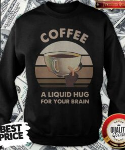 Coffee A Liquid Hug For Your Brain Shirt 3 Coffee A Liquid Hug For Your Brain Shirt 4