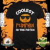 Coolest Pumpkin In The Patch Halloween Costume Kid Teacher T Shirt