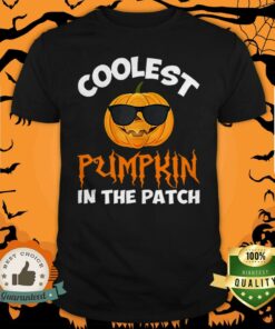 Coolest Pumpkin In The Patch Halloween Costume Kid Teacher T Shirt
