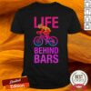 Cycling Life Behind Bars Pink Shirt