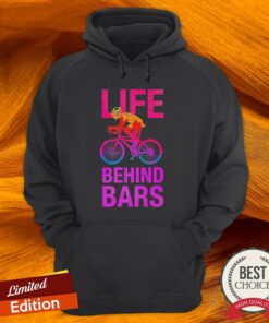 Cycling Life Behind Bars Pink Shirt 4