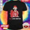 Dalmatian Dog Fire Dept Red Lives Matter Shirt